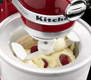 White Ice Cream Maker Attachment 5KICA0WH KitchenAid