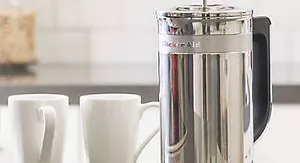 Stainless Steel Precision Press Coffee Maker KCM0512SS KitchenAid