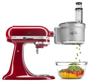 Food Processor Attachment with Commercial Style Dicing Kit
